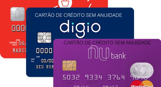 Como fazer Cartão de crédito sem anuidade