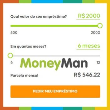 Como fazer empréstimo na MoneyMan